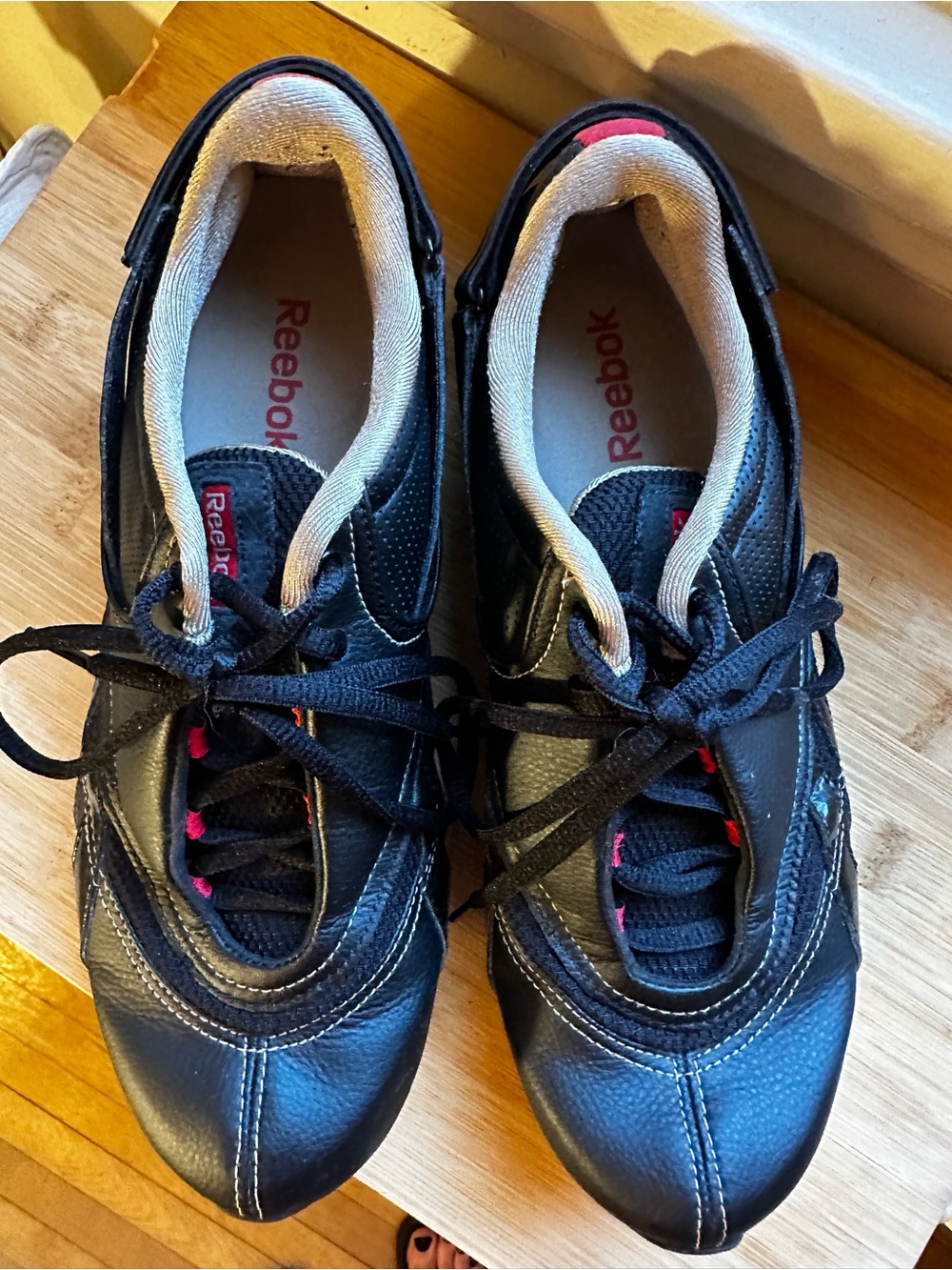 REEBOK Black Athletic Sneakers / Training Shoes – 8.5